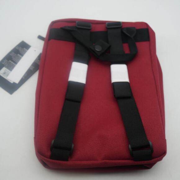 NEW Dickies Brooklyn Mini Backpack Travel Shoulder Book Bag Bloodstone Red - Picture 7 of 8